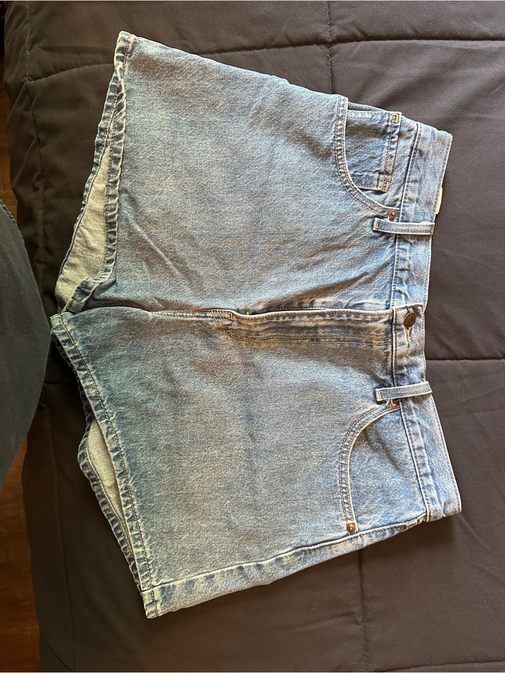 Levi's Light Blue Denim Jean Shorts